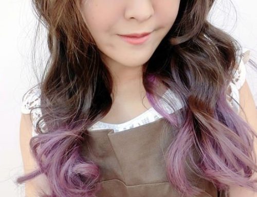 【染髮】霧面灰咖x夢幻粉紫。Happy Hair總店/Aaron ♥